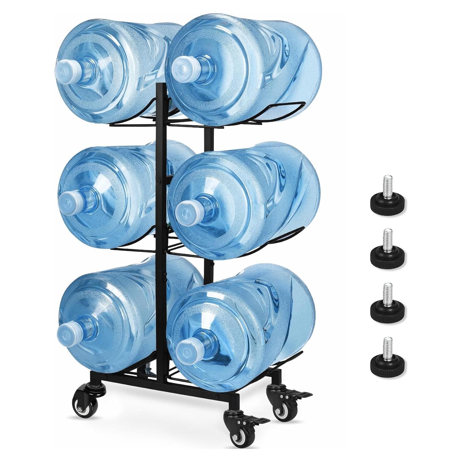 Soporte Plegable para Jarras de Agua CAROD 5 Galones con Ruedas