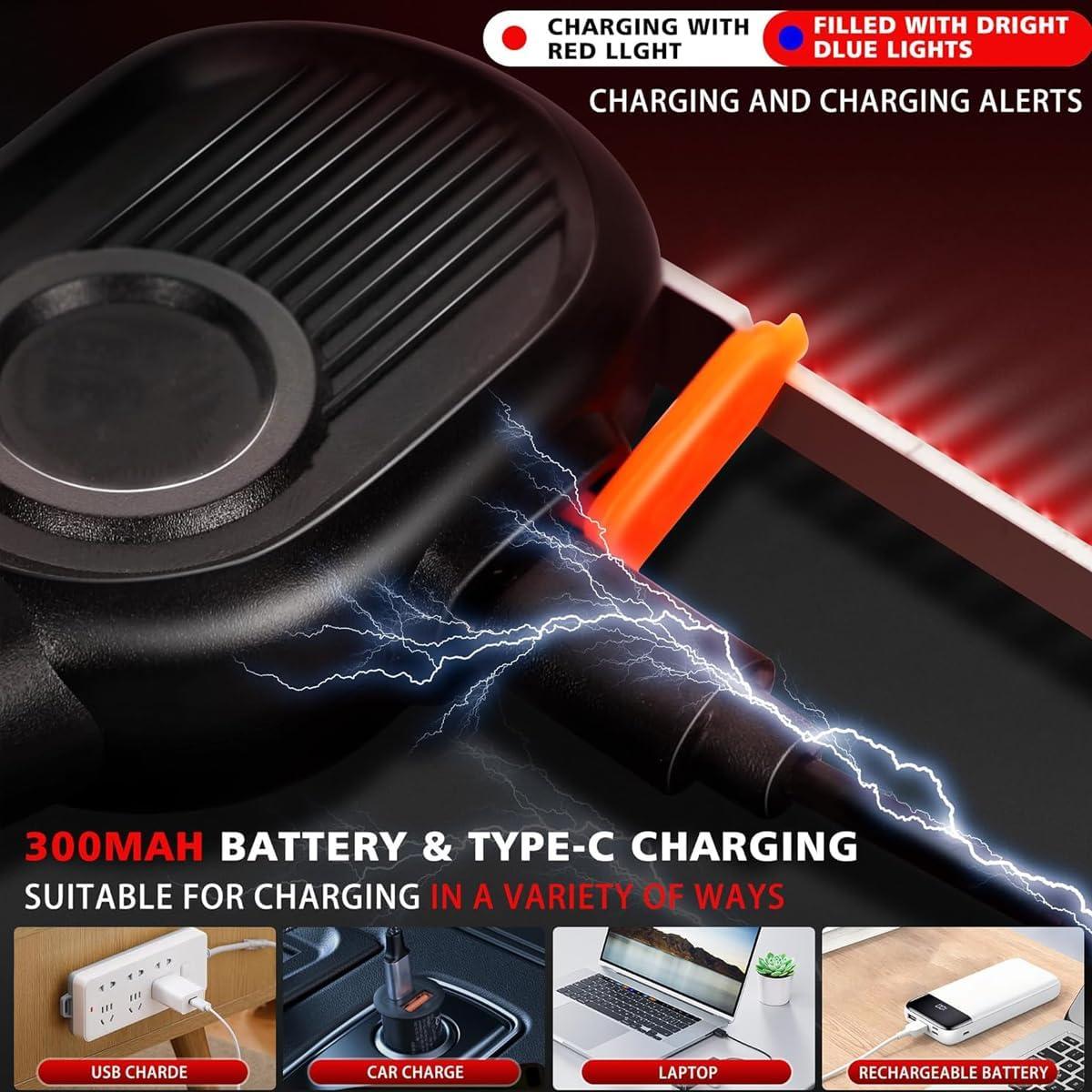 Luz Trasera LED CTHDZSW para Bicicleta, Recargable USB, Impermeable