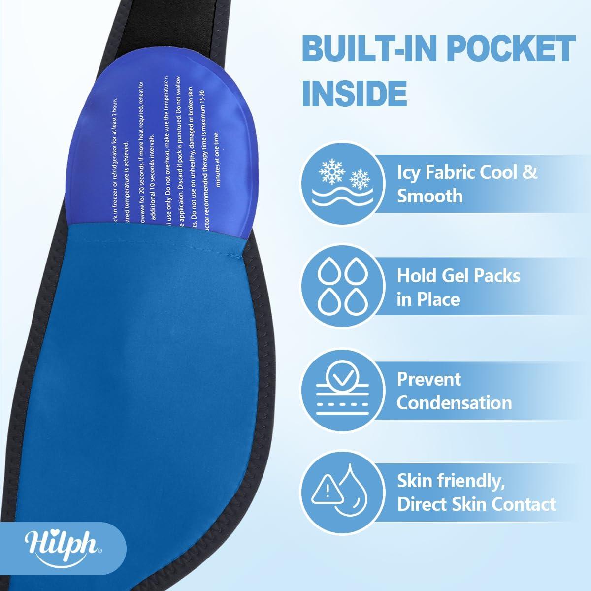 Paquete de Hielo para Mandíbula Hilph con 4 Gel Reutilizables