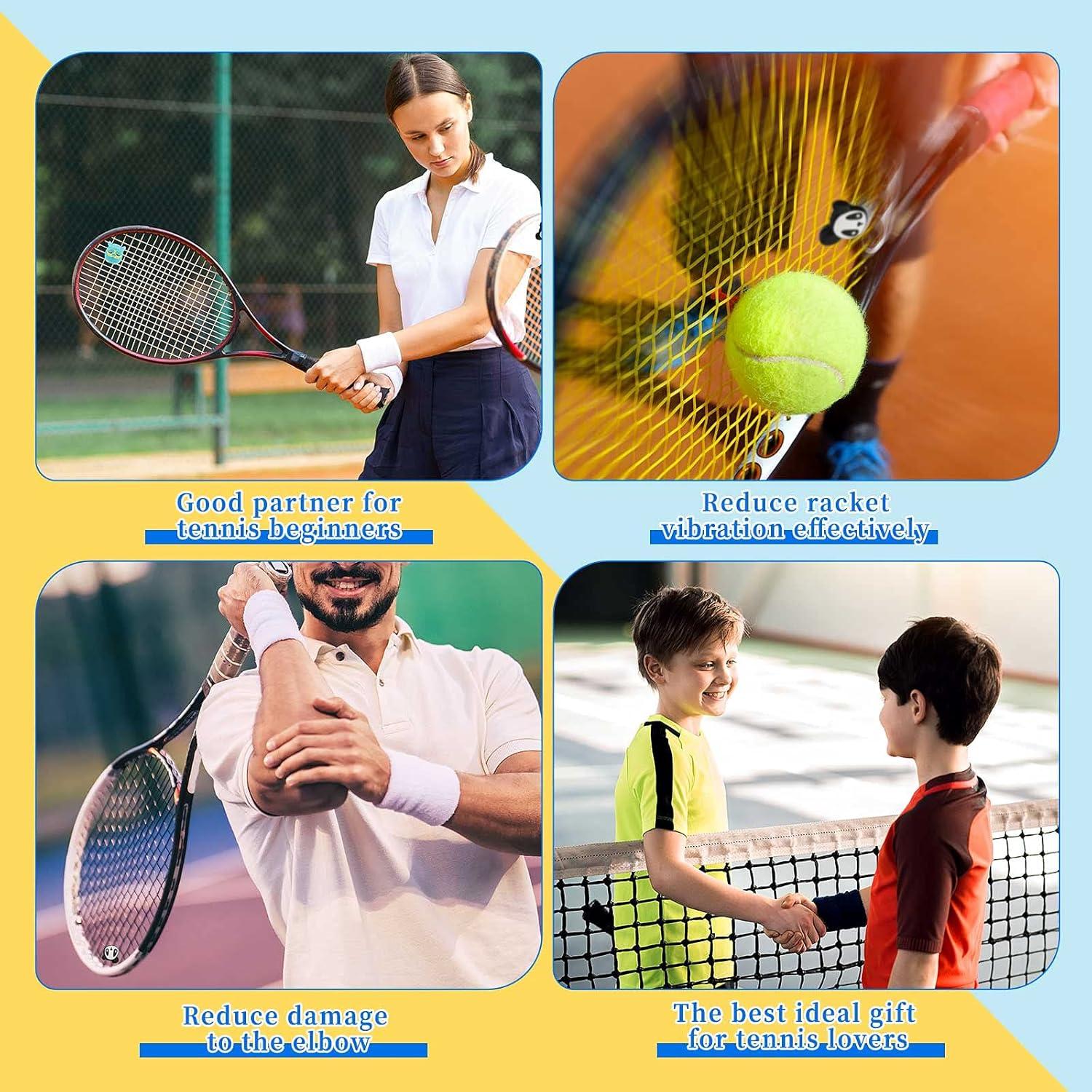 Amortiguadores de Vibración para Raquetas de Tenis Chalyna - 25 Piezas de Silicona