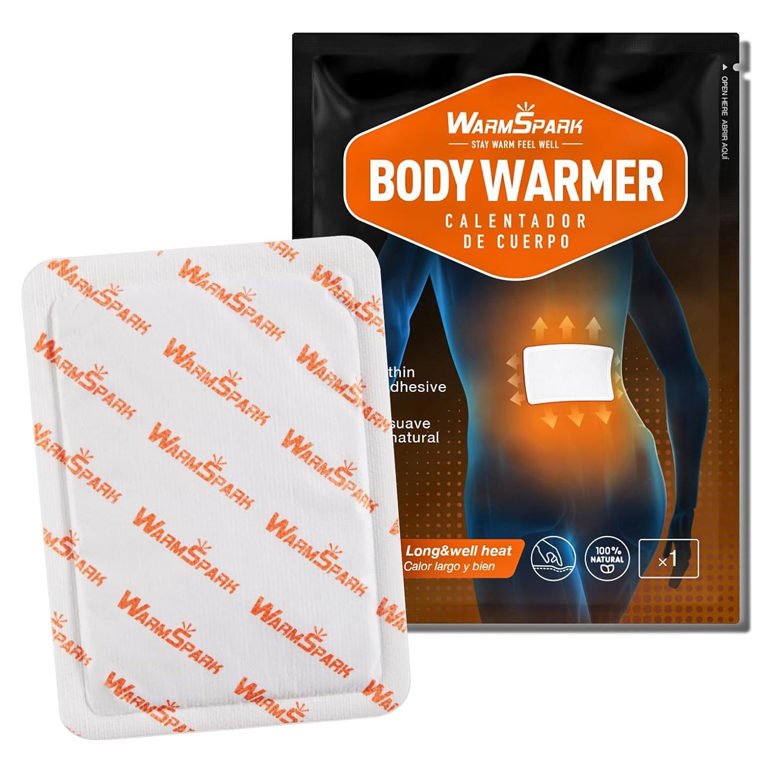 Calentadores Corporales Adhesivos WarmSpark - 10 Paquetes 55°C