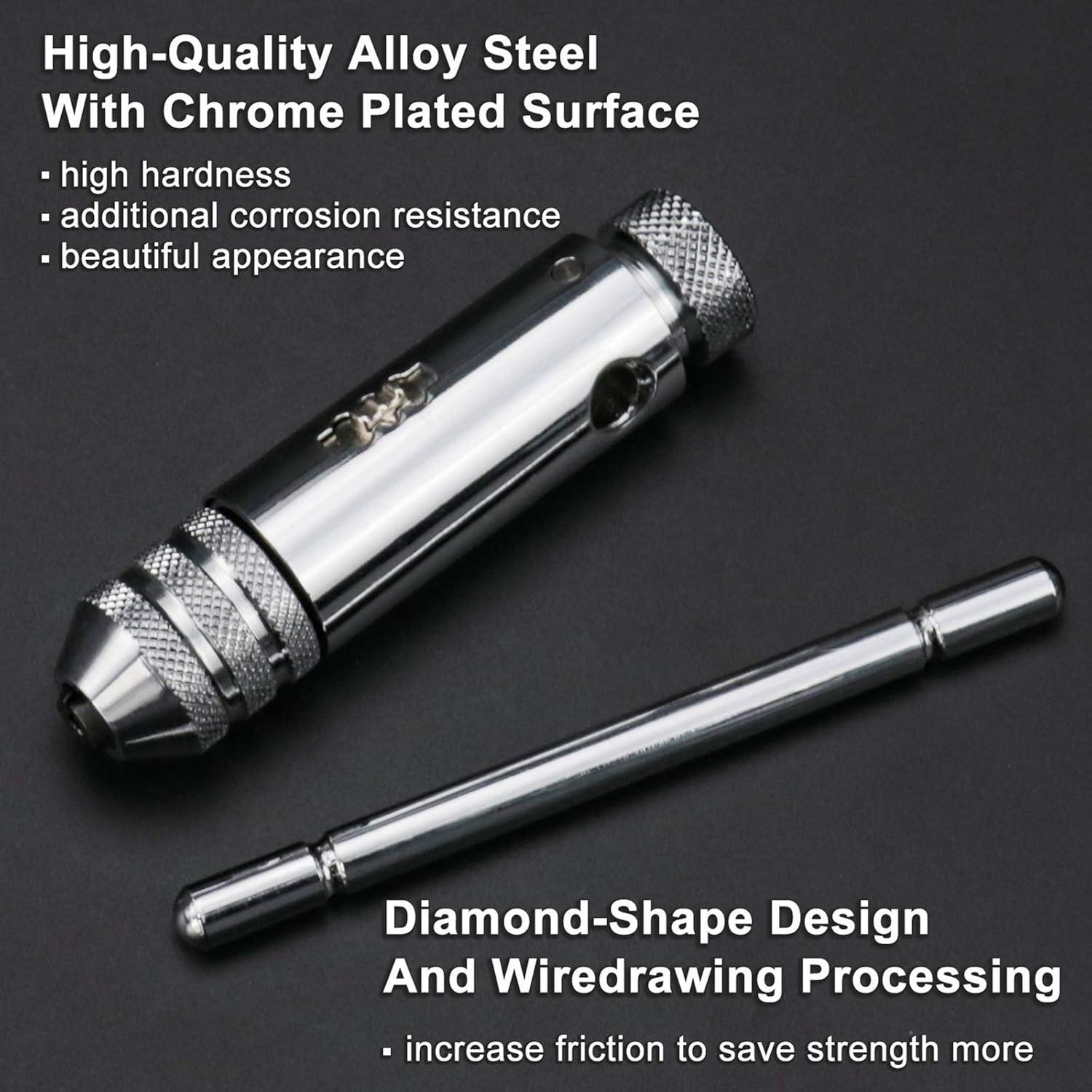 Llave de Tap T con Carraca KOOTANS + 5 Machos Métricos M3-M8