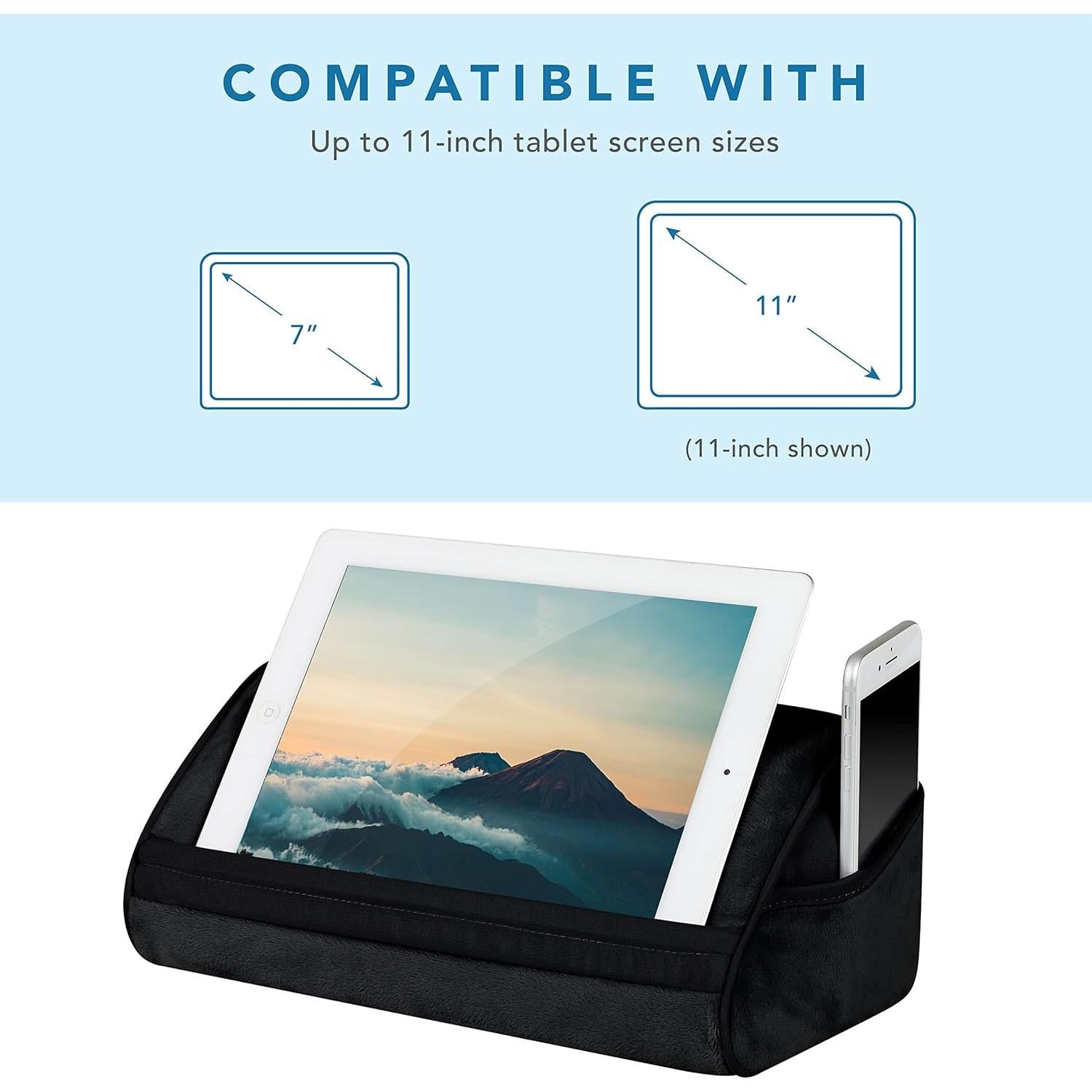 Soporte para Tableta LapGear 35068 Negro con Bolsillo