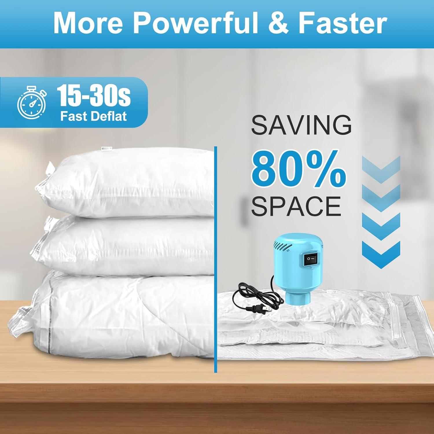 Bomba de Vacío Eléctrica AMZBOSS Portátil Azul - 0.22 kg