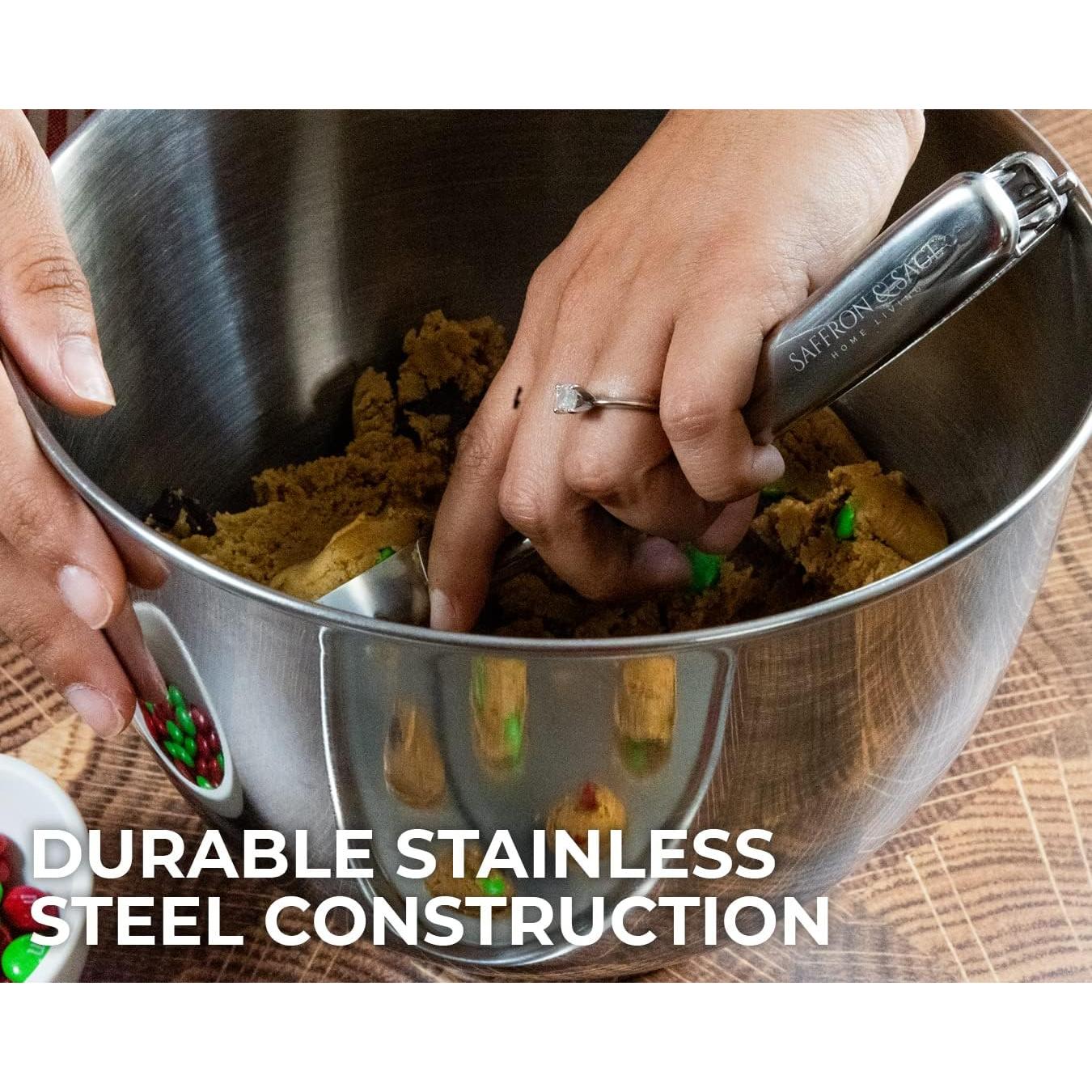 Cucharón de Acero Inoxidable Saffron & Sage 2 Cucharadas