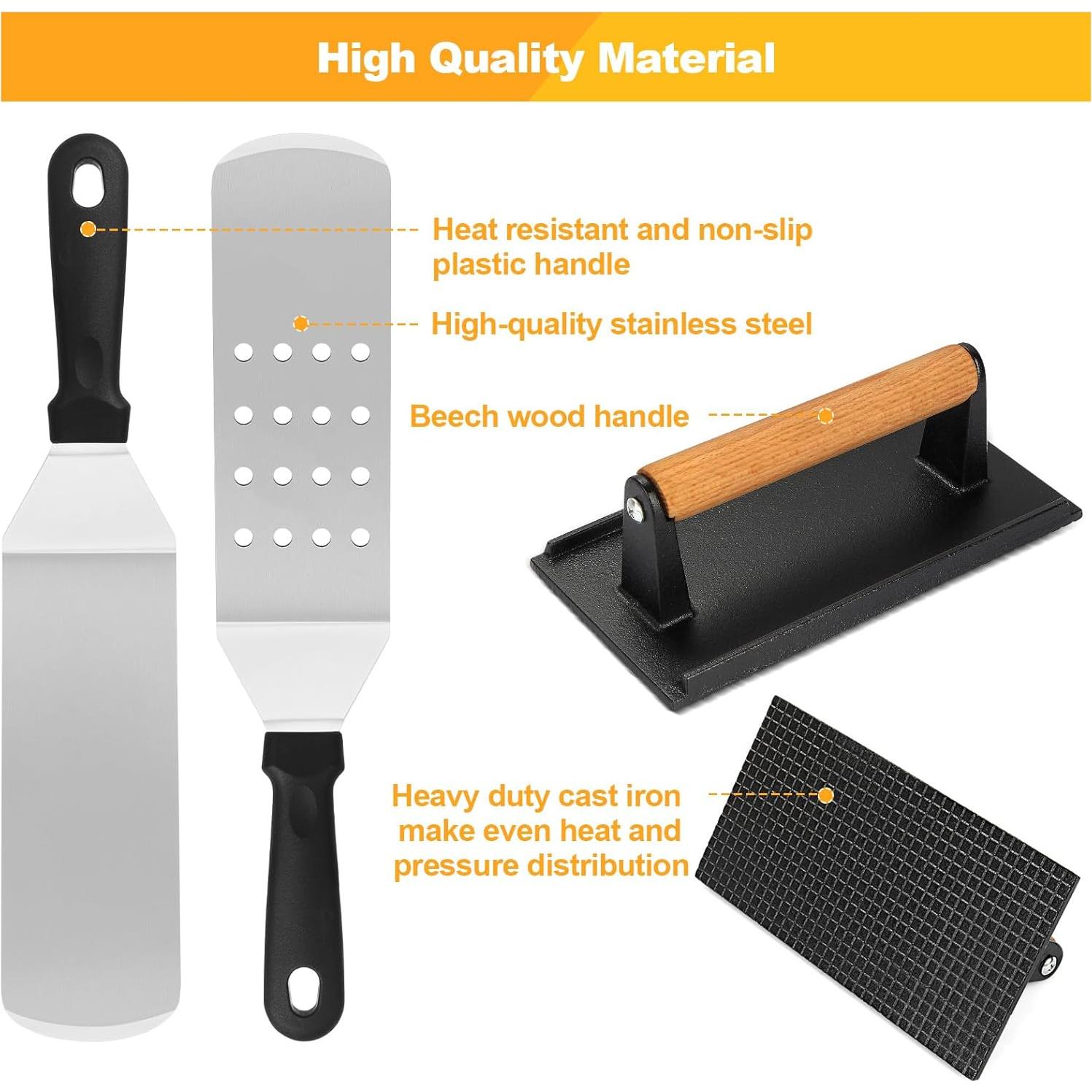 Kit de Accesorios para Plancha Terlulu 28 Piezas BBQ