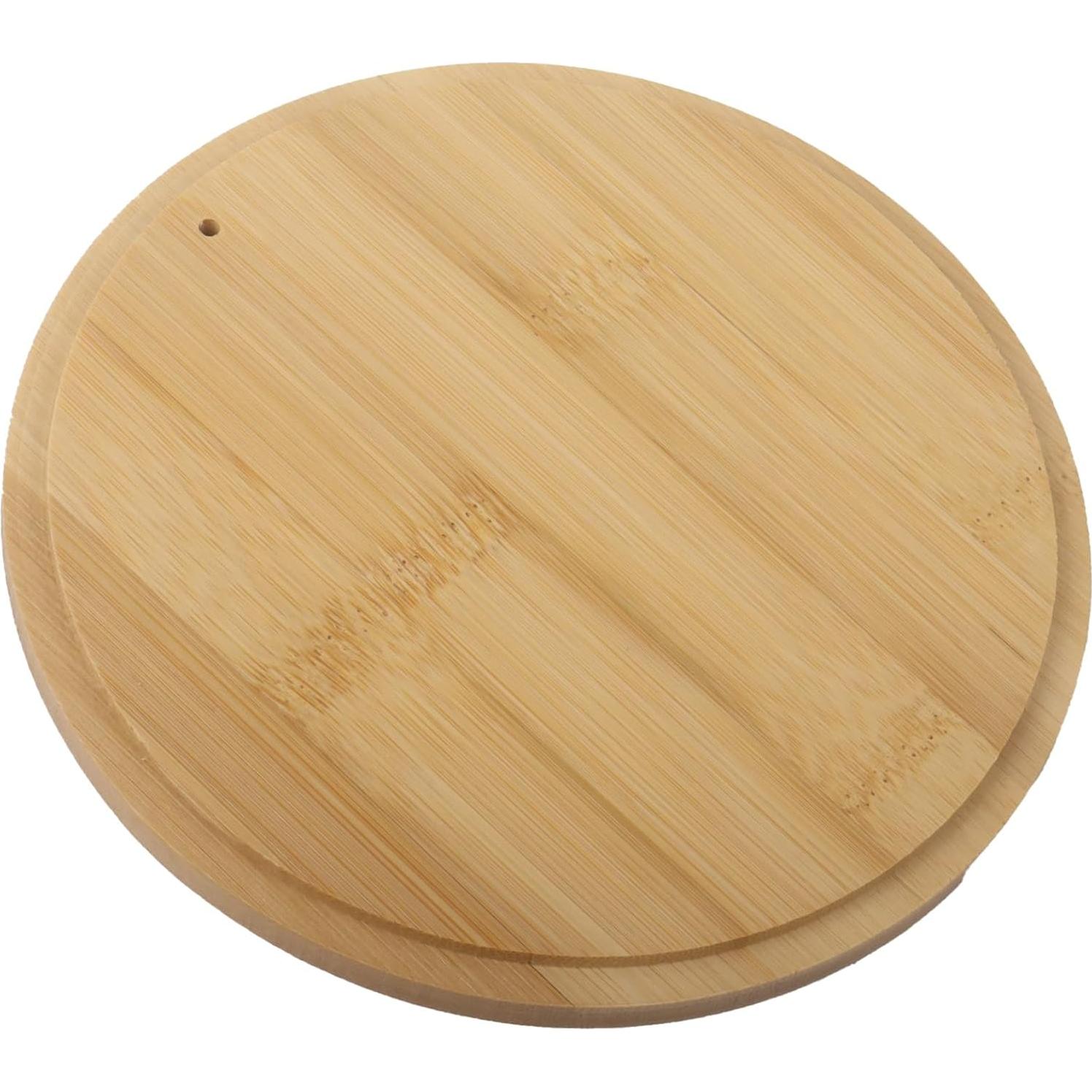 Soporte para Filtros de Café Klmnop de Vidrio con Tapa de Bambú