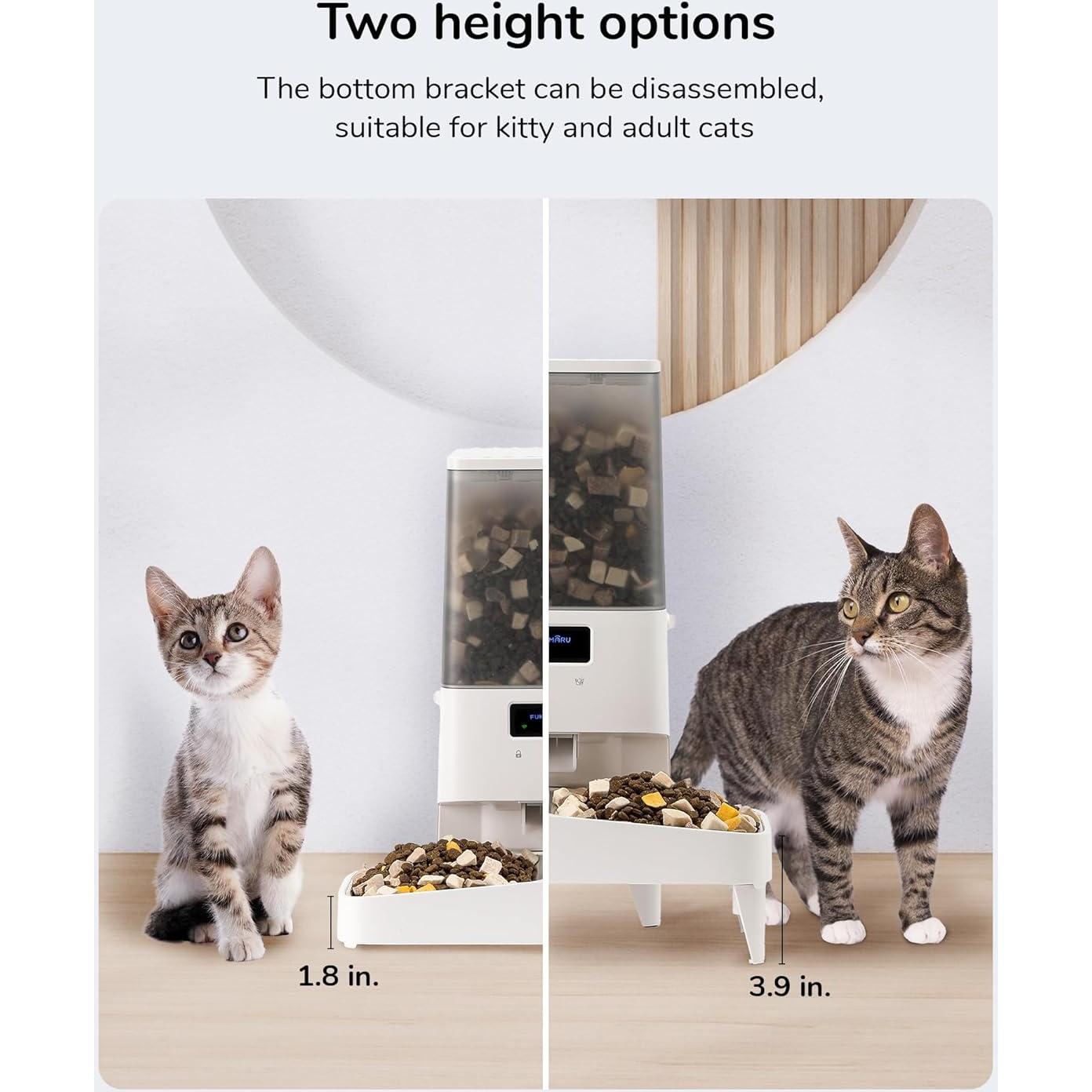 Comedero Automático FUKUMARU 5L para Gatos y Perros WiFi