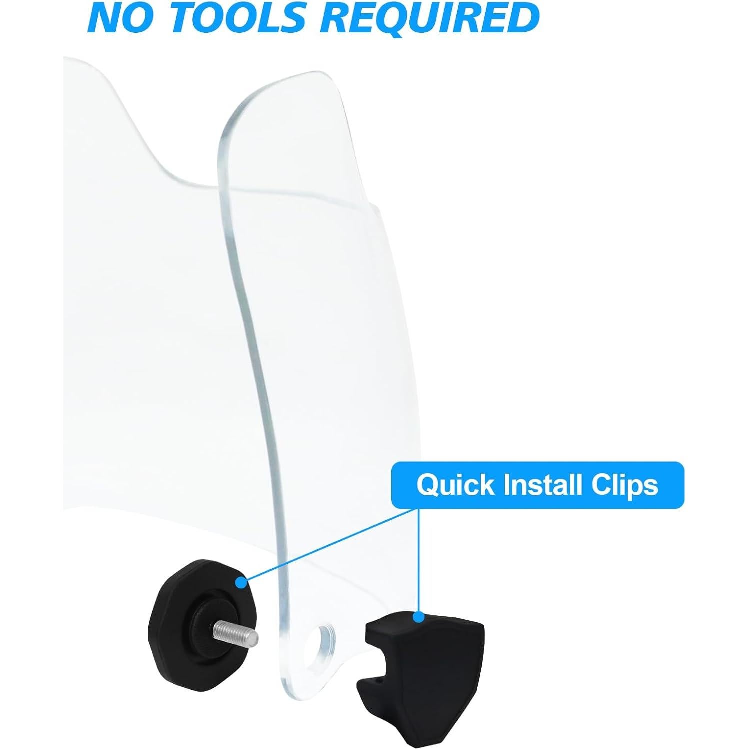 Visera de Fútbol ZAKVOP FV3 AntiNiebla para Casco Adulto/Joven