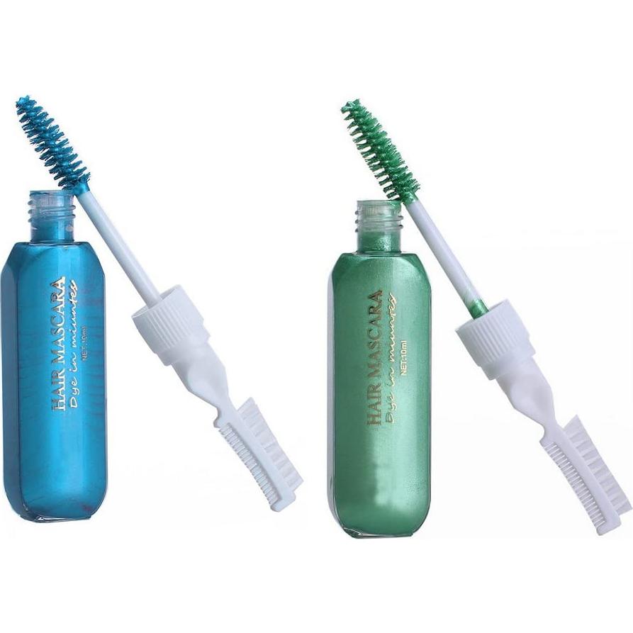 Máscara Capilar Temporal Colorante Liasun Azul Verde 132g