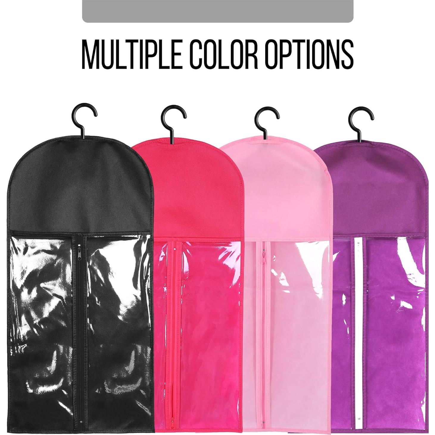 Bolsa de Almacenamiento para Pelucas AIHOPESTO 3PCS Negro