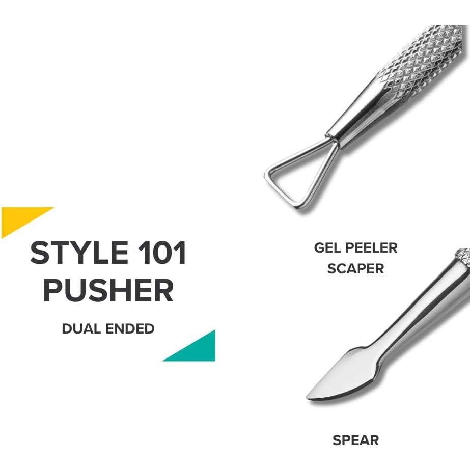 Empujador de Cutículas Rui Smiths Pro Acero Inoxidable 12.1 cm