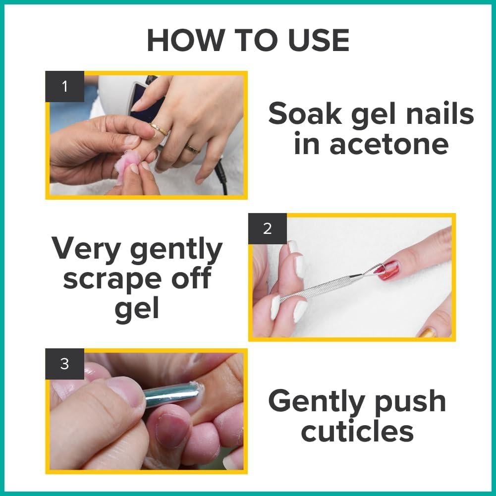 Empujador de Cutículas Rui Smiths Pro Acero Inoxidable 12.1 cm