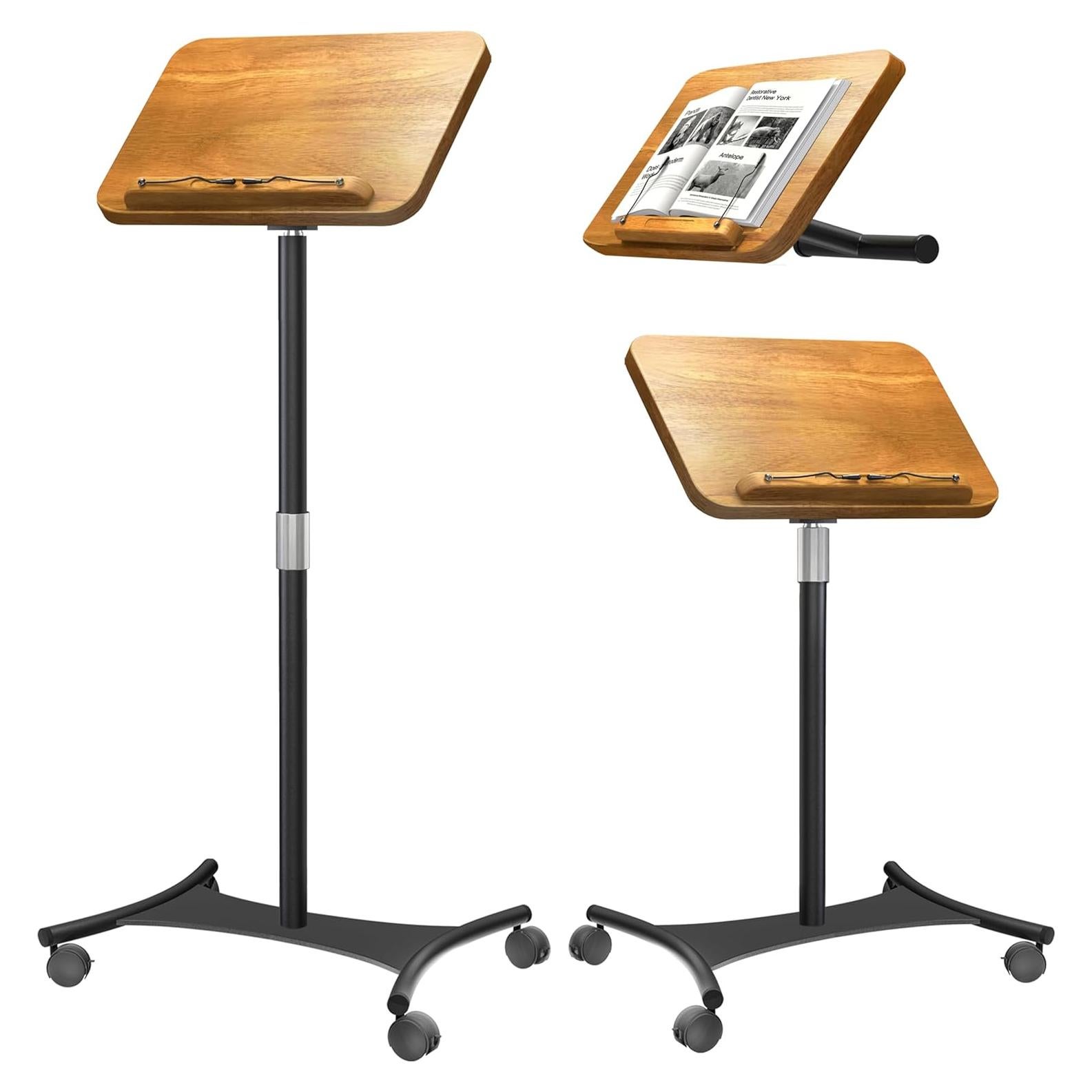 Soporte de Música y Libro NAMON 2-en-1 Madera Sólida 41.91x29.97cm