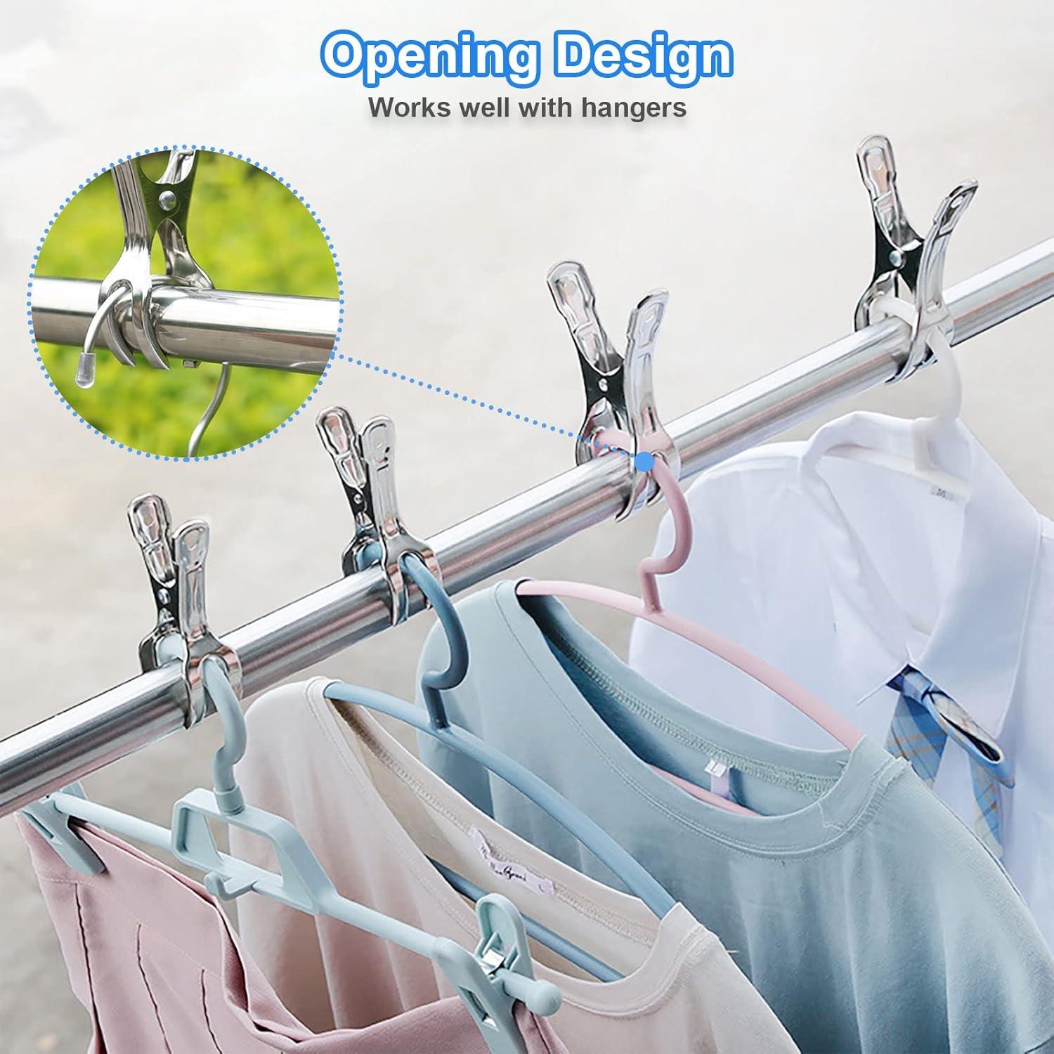 Clips para Sillas de Toalla de Playa Coideal - 10 Piezas 11 cm