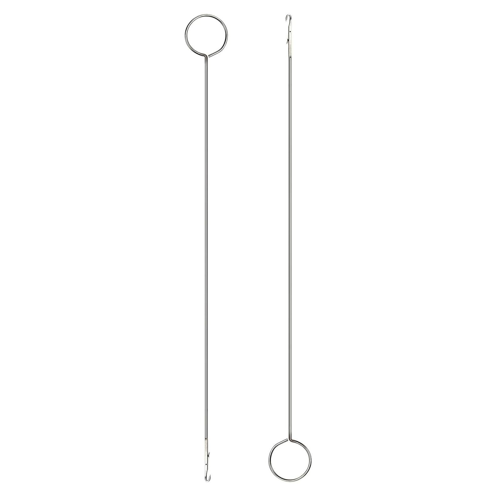 Juego de 2 Ganchos de Giro de Bucle QIANCAIWANG 26.5 cm