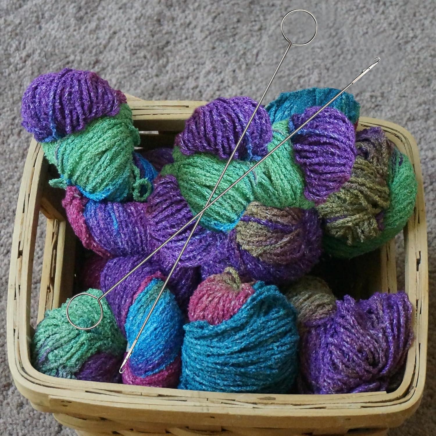 Juego de 2 Ganchos de Giro de Bucle QIANCAIWANG 26.5 cm