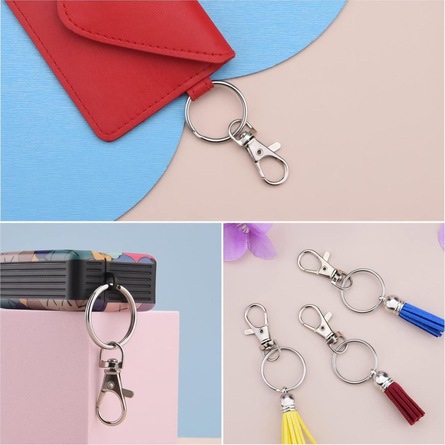 Ganchos giratorios de metal Hapeper 60 piezas para DIY