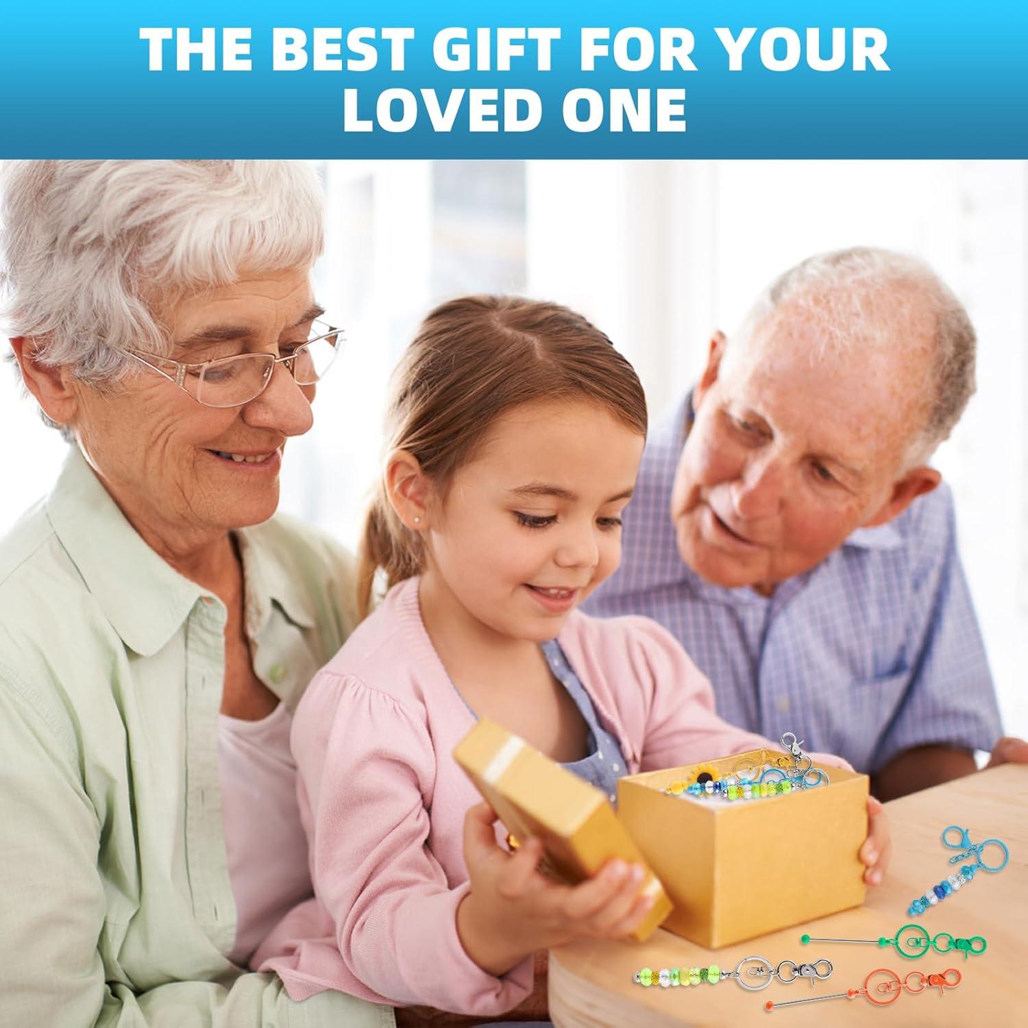 Kit de Llaveros Beadable DNLEGULI 20 Piezas Multicolor