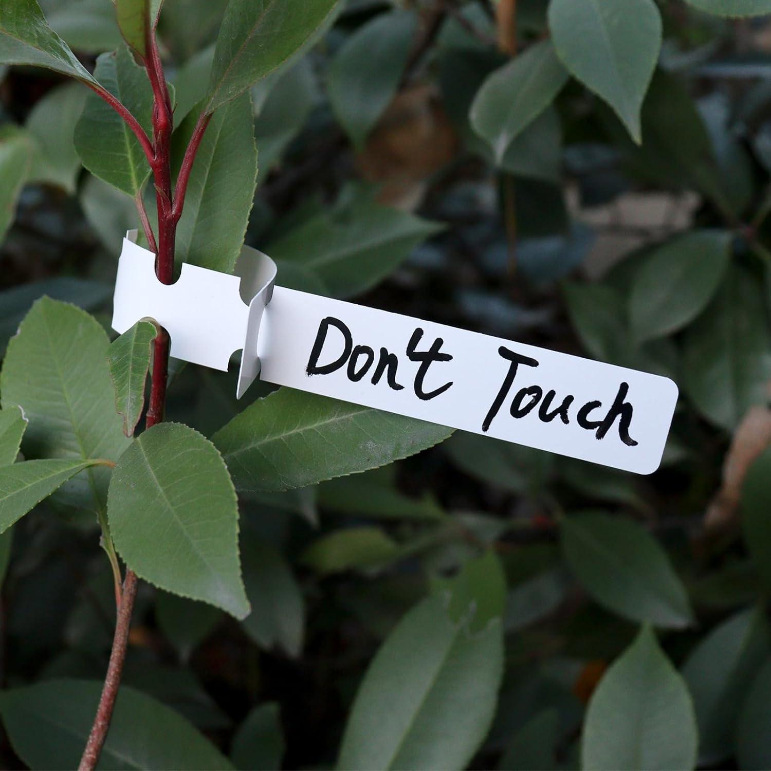 200 Etiquetas de Plantas AIQINHU PVC 21 cm Impermeables