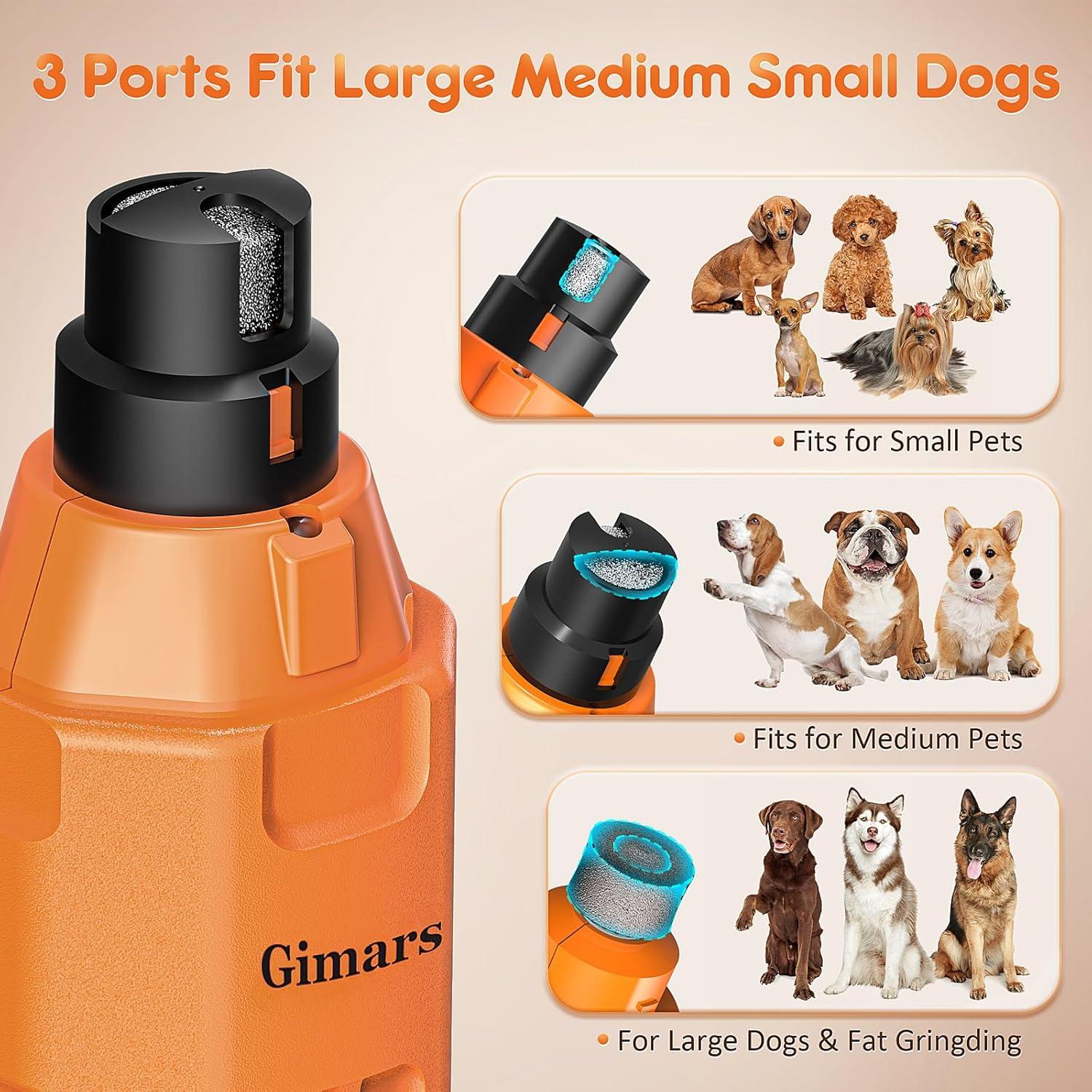 Molinillo de Uñas Gimars Ajustable 6 Velocidades 12000rpm USB