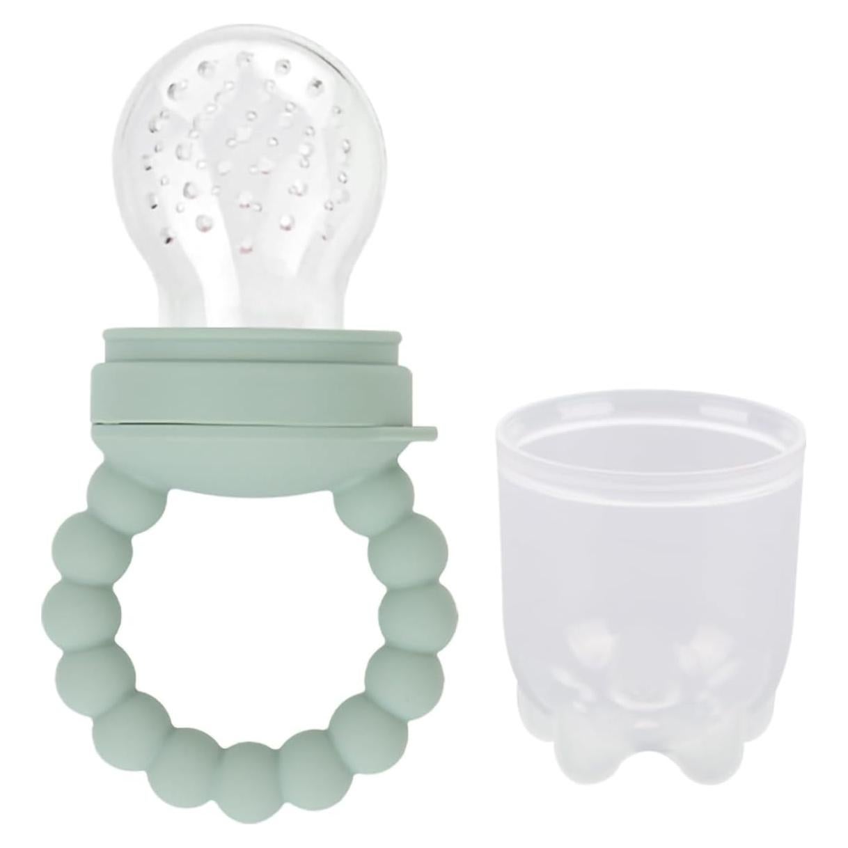 Chupete de Alimentación de Frutas para Bebés Verde - Silicona