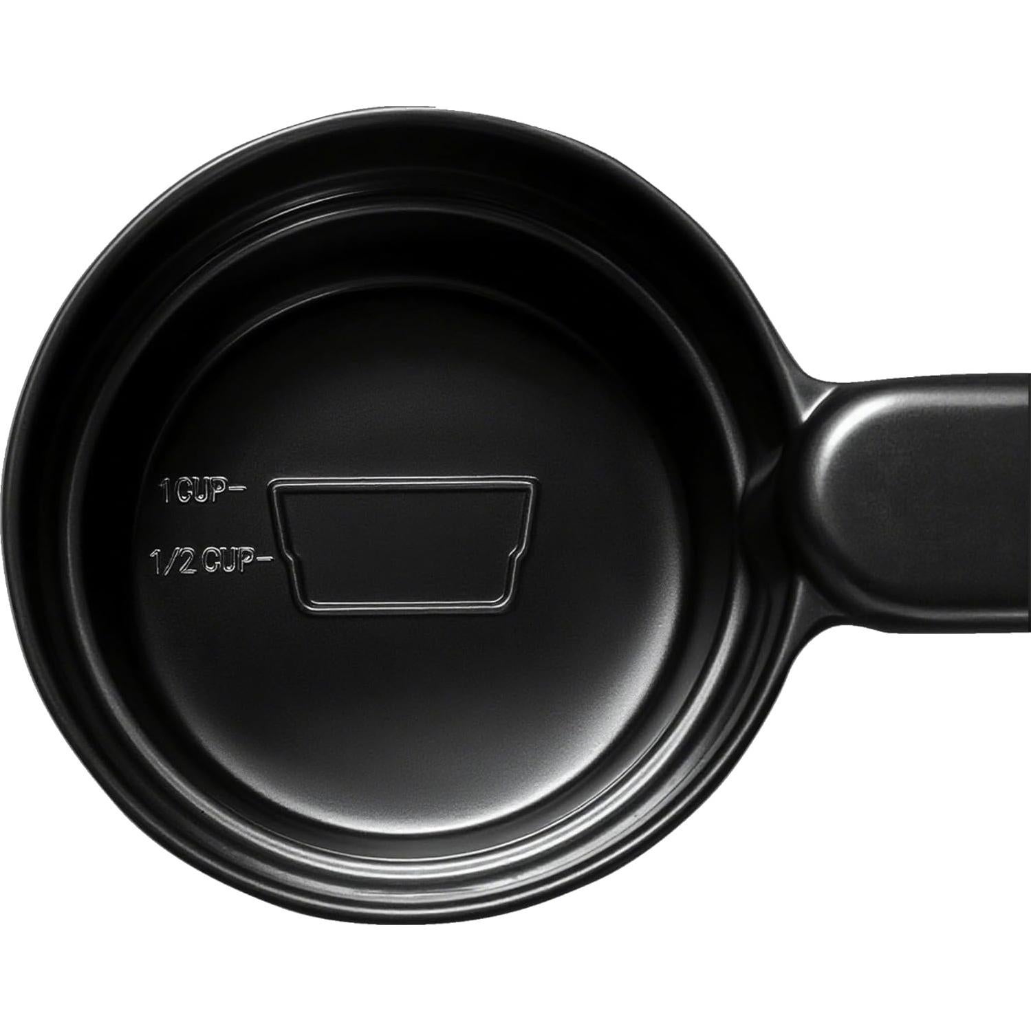 Cuchara Medidora de Comida para Mascotas Joyinjojo 1 Taza Negra