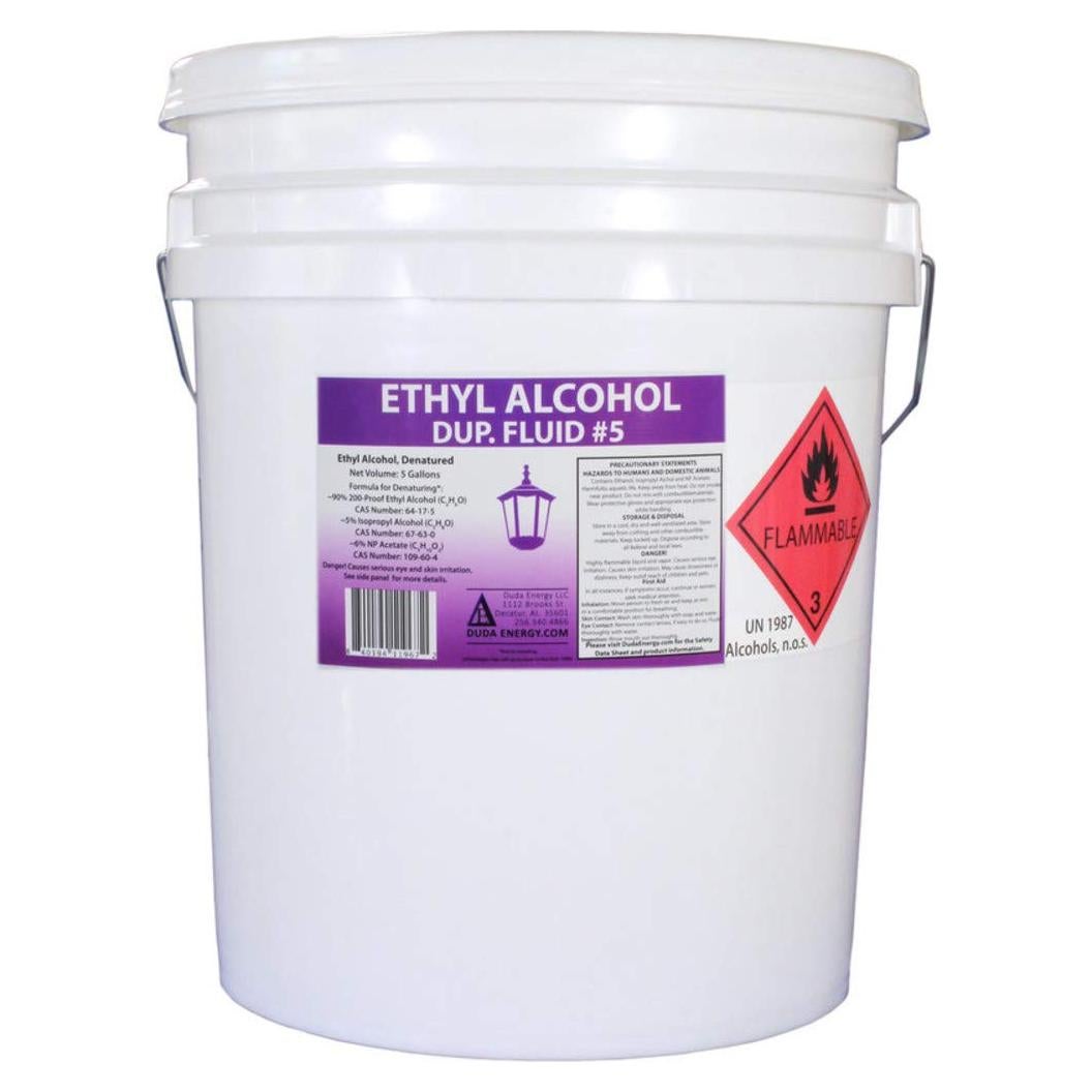 Cubeta 19L Etanol Desnaturalizado Duda Energy 200 Grados