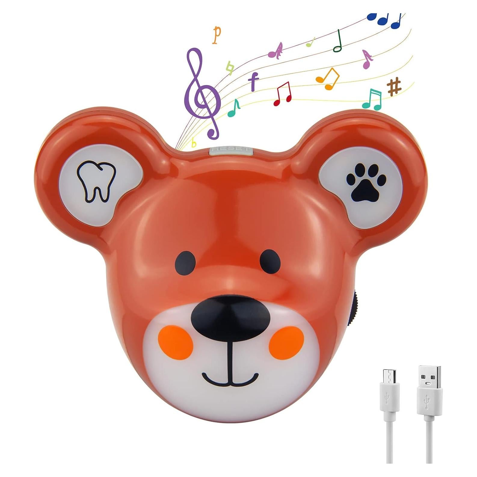 Temporizador Musical Infantil HONGUT Oso Verde Recargable