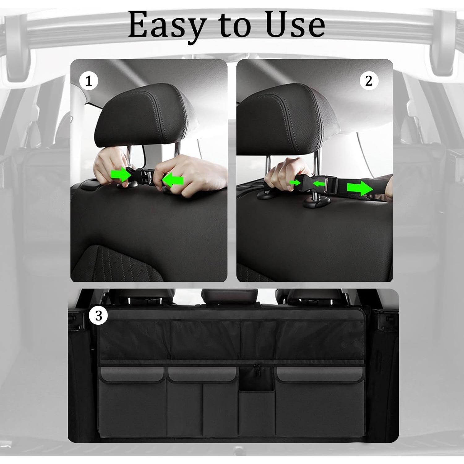 Organizador de Maletero de Coche Gluebar Plegable Impermeable