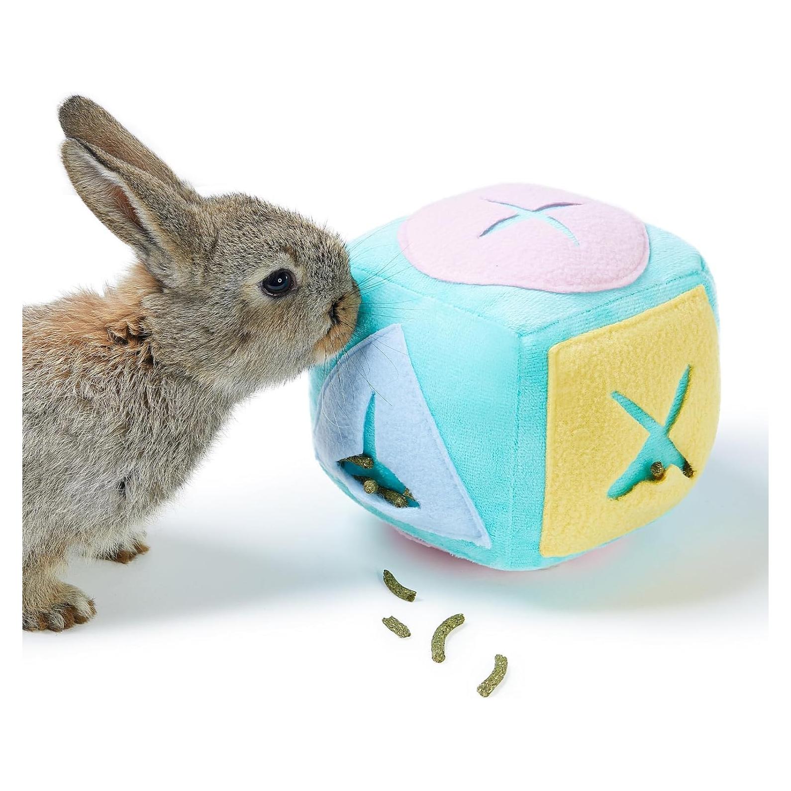 Juguete de Forrajeo para Conejos Jevnd con Campana 15cm