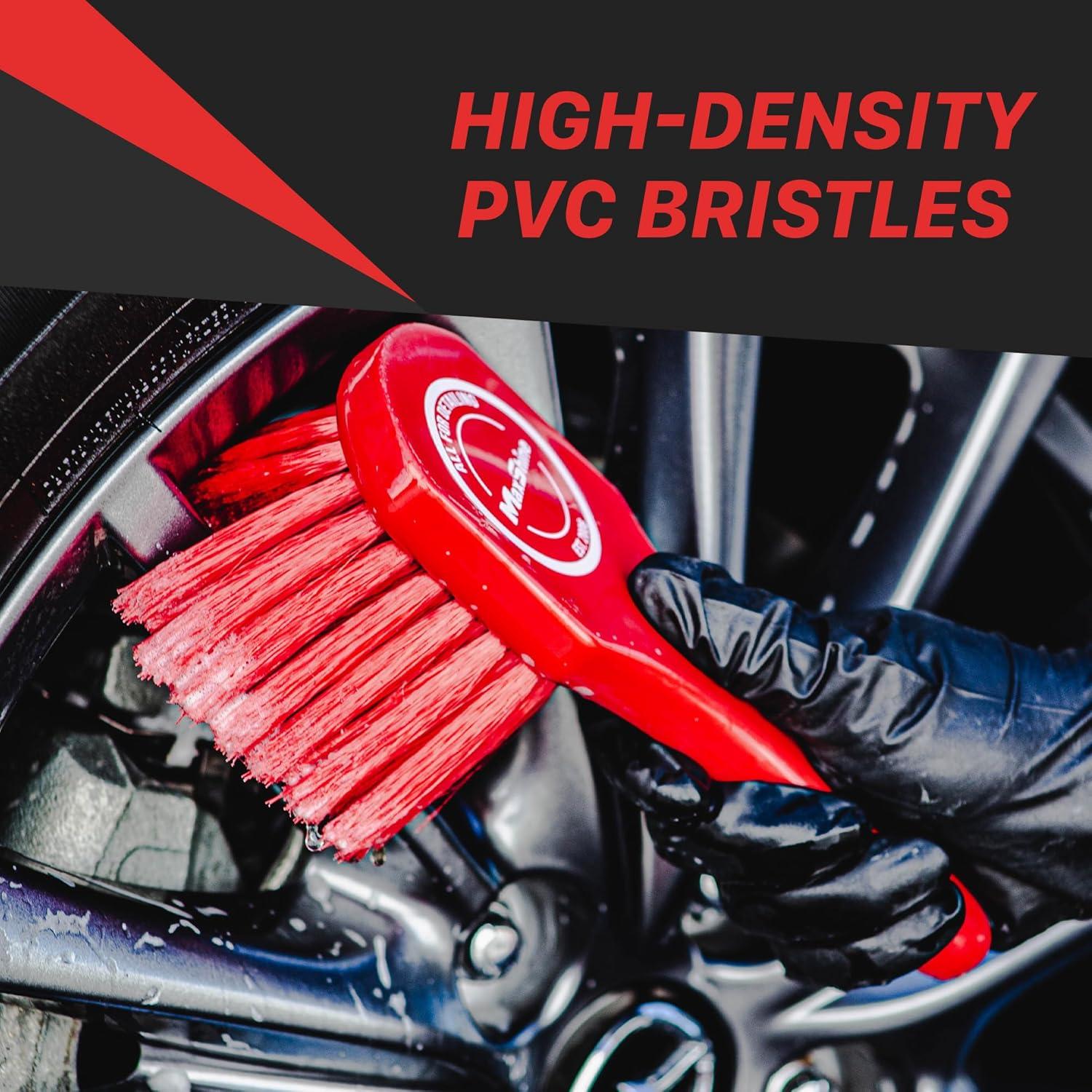 Cepillo de Limpieza Maxshine para Ruedas y Motores 20.3cm