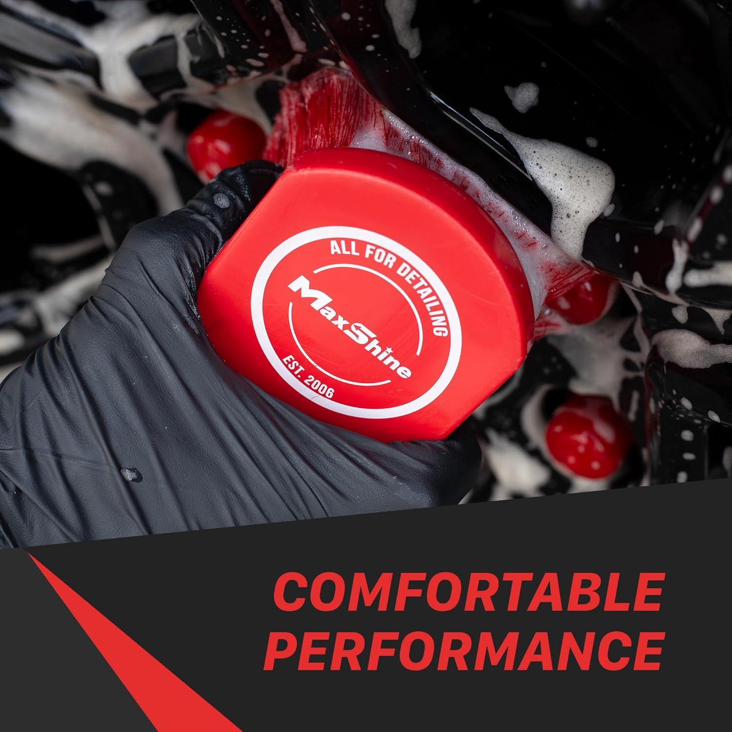 Cepillo de Limpieza Maxshine para Ruedas y Motores 20.3cm