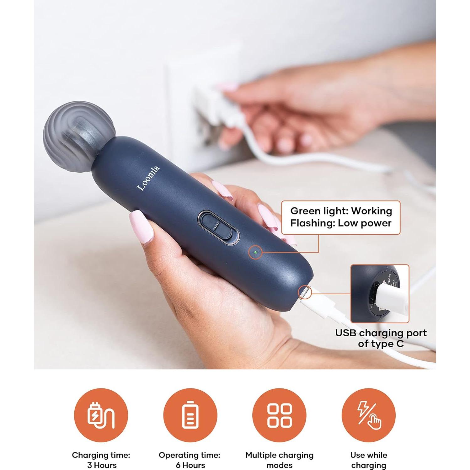 Amoladora de Uñas para Mascotas Loomla VC052710US 2 Velocidades