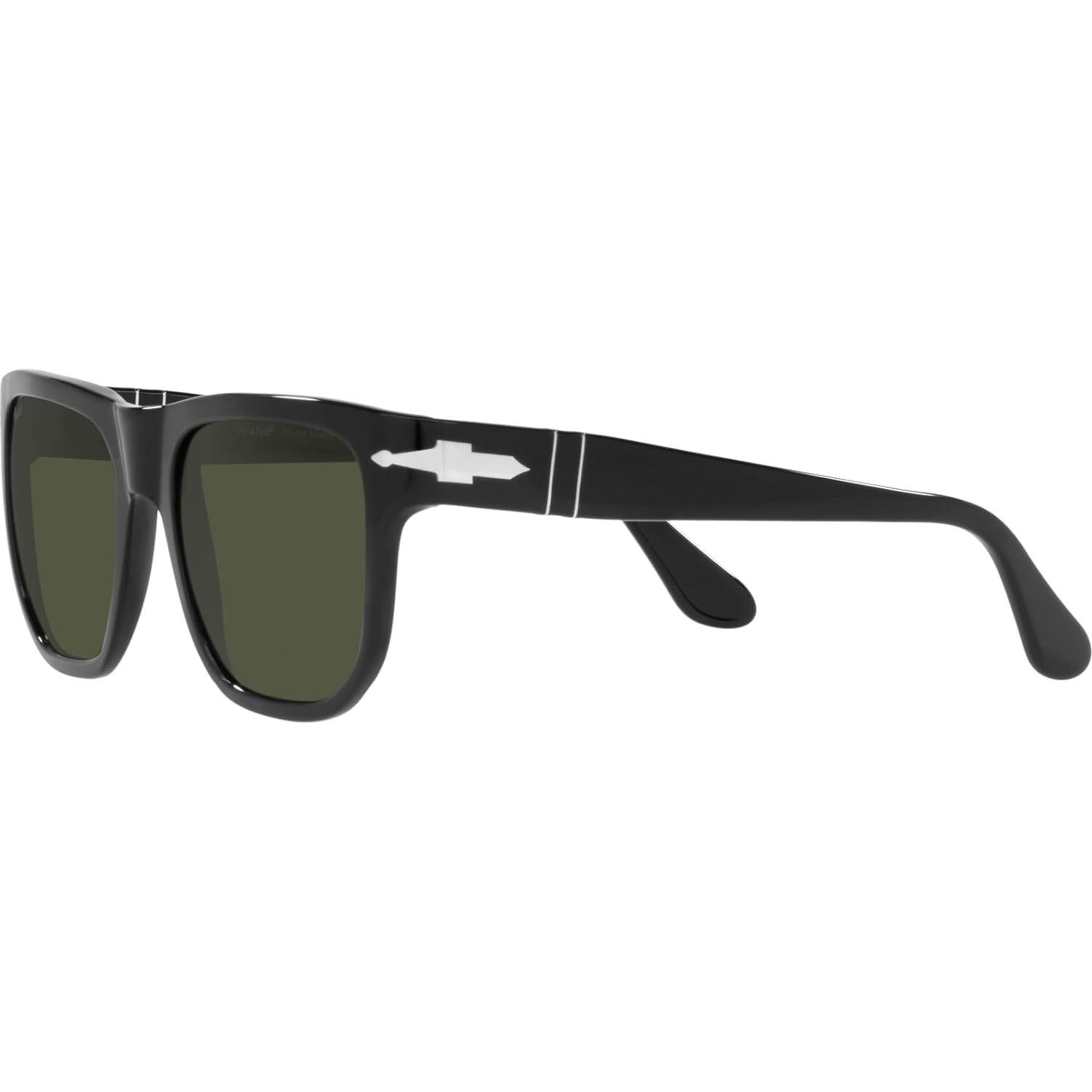 Gafas de Sol Cuadradas Persol PO3306S Negro Verde 55mm