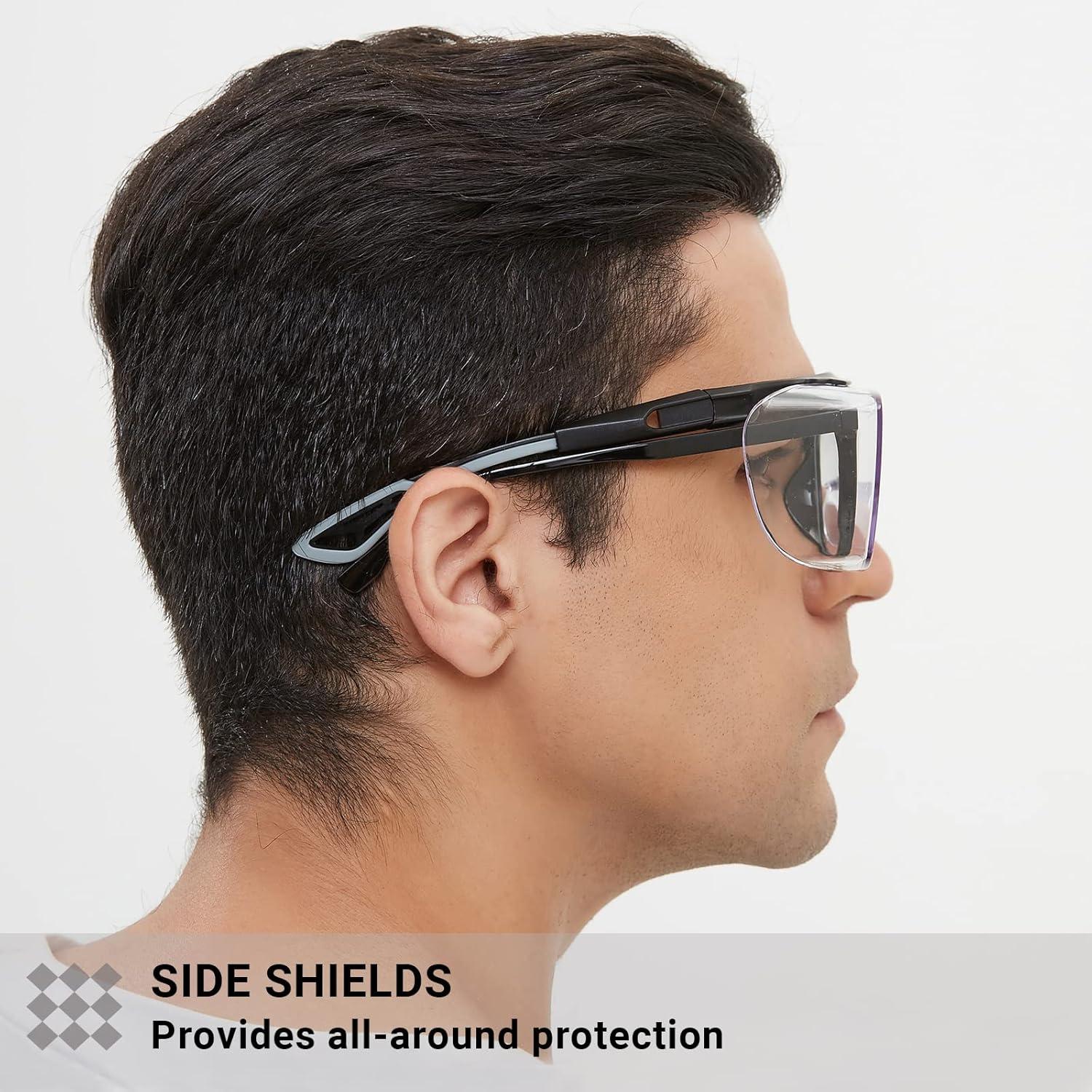 Gafas de Seguridad MORK&SUKY Antivaho para Gafas de Prescripción