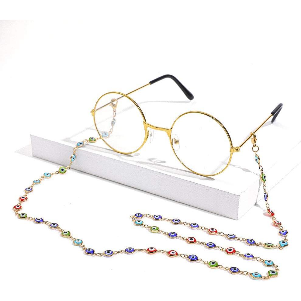 Cadena Sostenedora de Mascarilla COLORFUL BLING 70cm