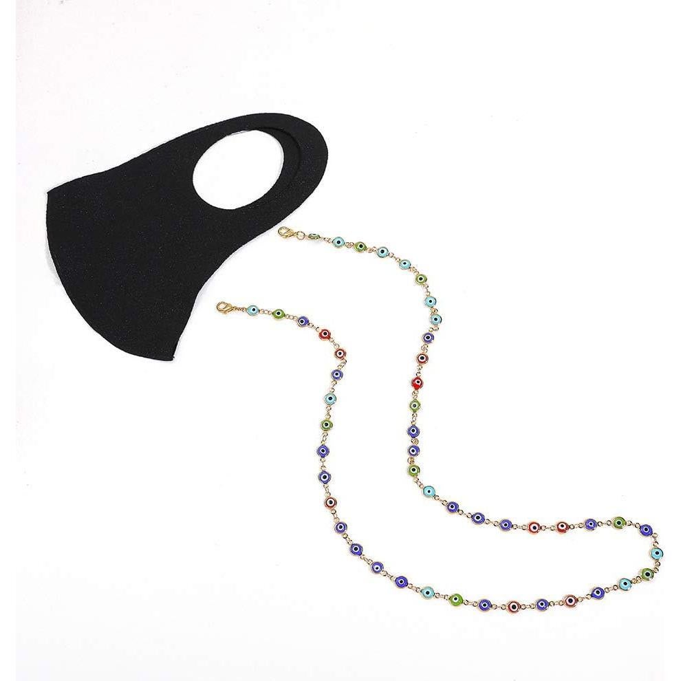 Cadena Sostenedora de Mascarilla COLORFUL BLING 70cm