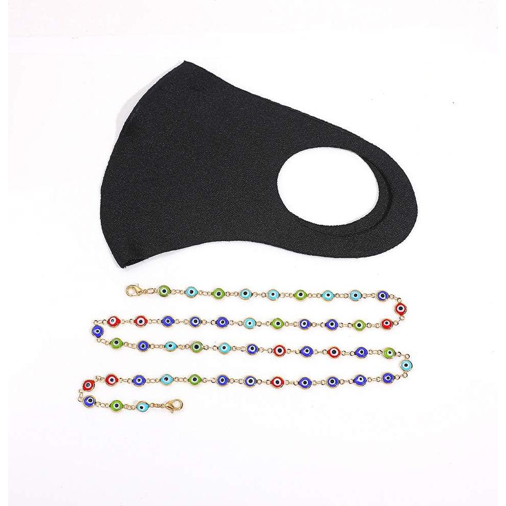 Cadena Sostenedora de Mascarilla COLORFUL BLING 70cm