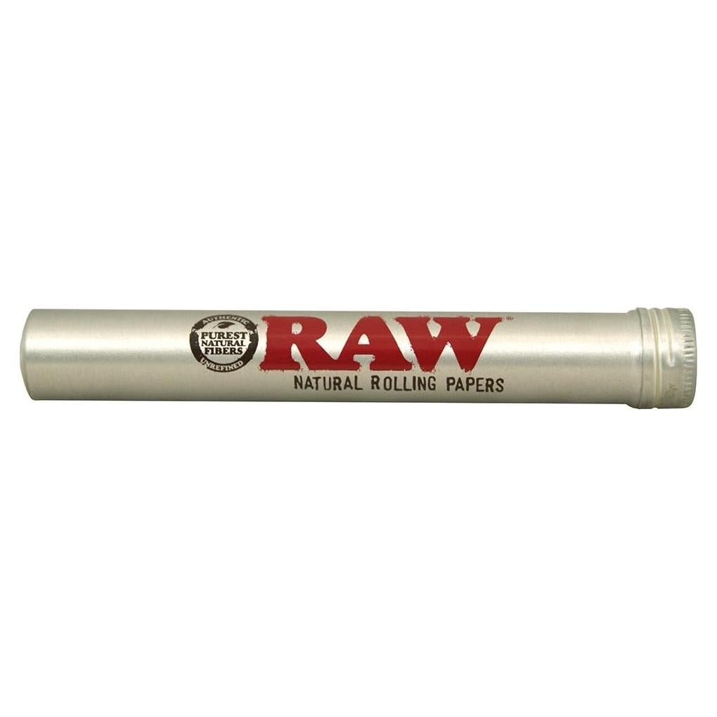 Tubo de Aluminio Estilo Cigarro RAW Thentic Plata 1 Cuenta