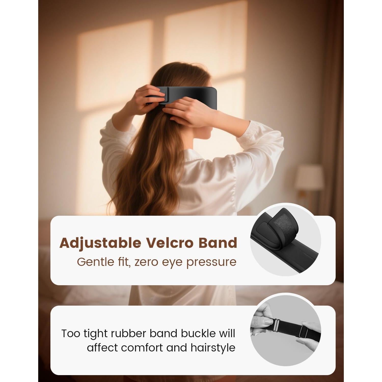 Máscara de Ojos Calentada Anydance Inalámbrica 4 Temperaturas