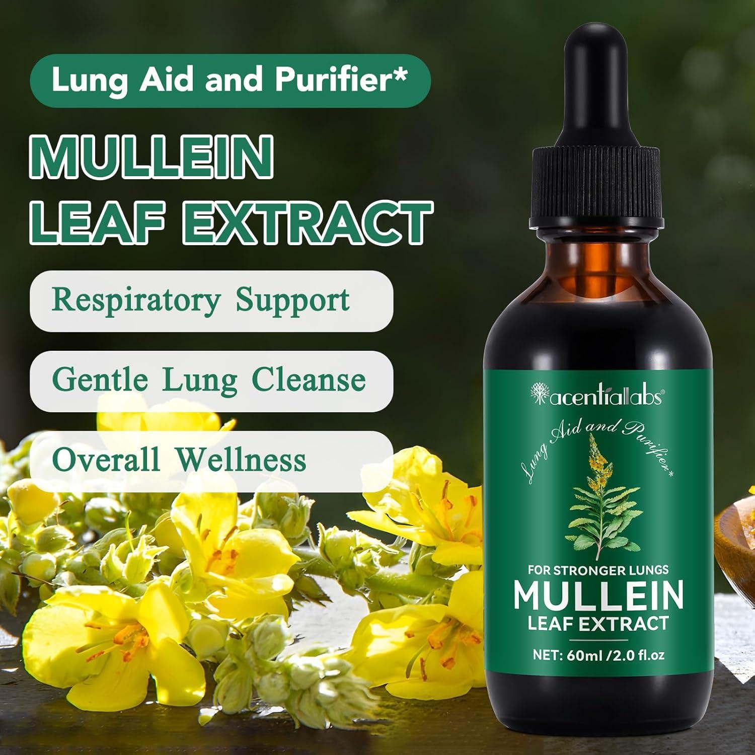 Gotas de Mullein WeiWeiLa 59.15 ml - Extracto para Pulmones