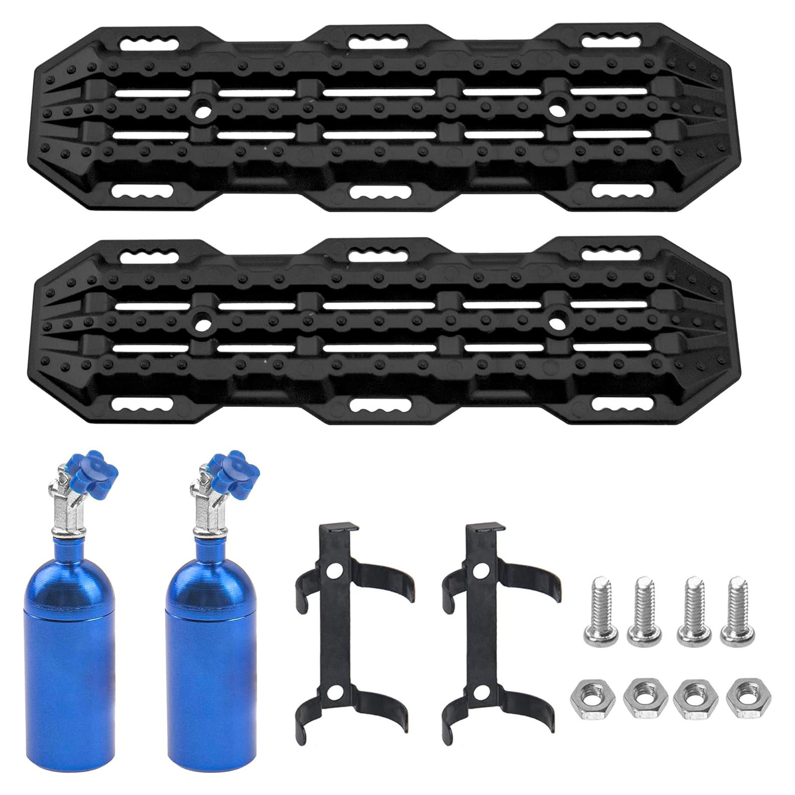 Accesorios RC 1/10 HIRCQOO Botella Nitrógeno y Tabla Recuperación