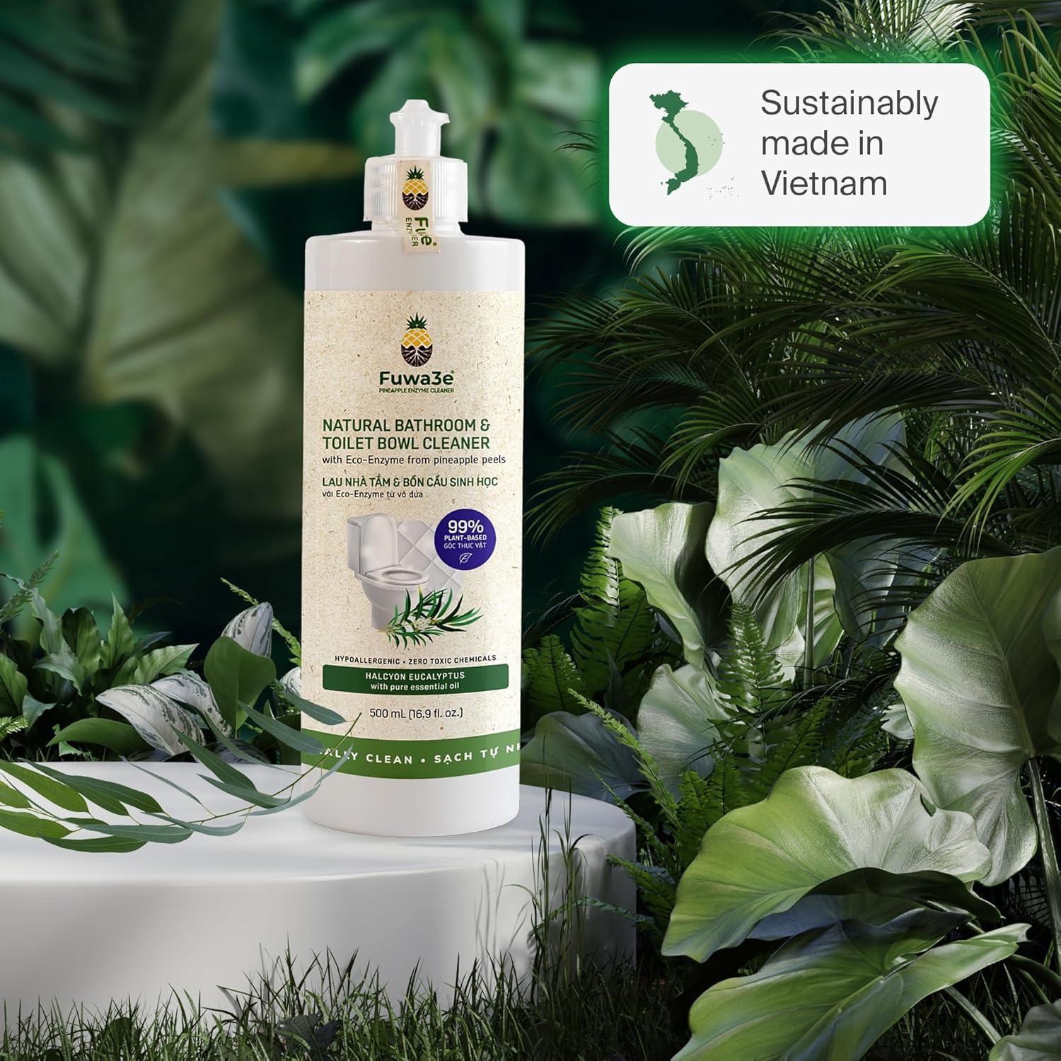 Limpiador de Inodoro Natural Fuwa3e Eucalipto 500ml - 99% Plantas