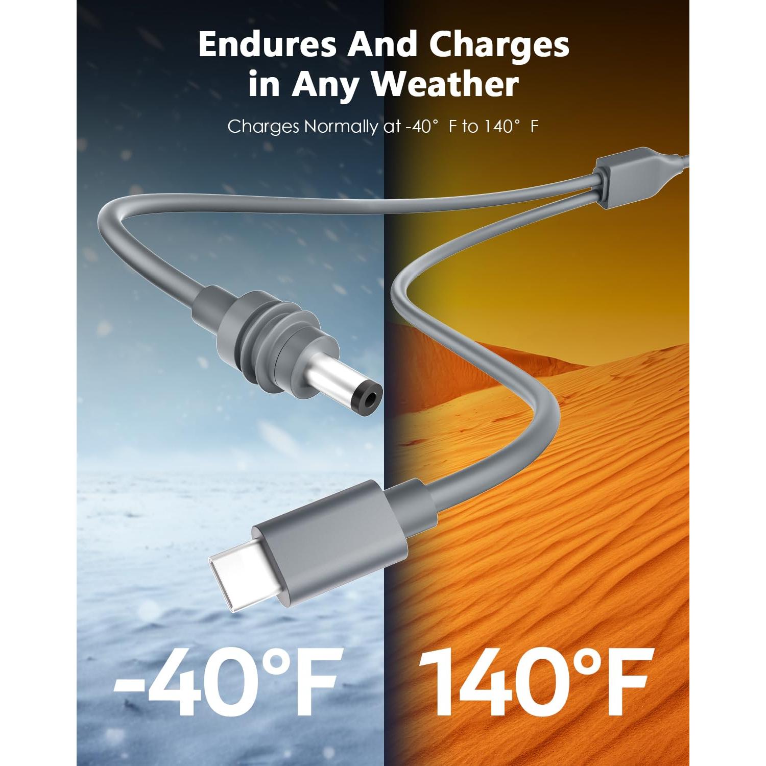 Cable de Alimentación USB C 2 en 1 Starlink Mini 3m 100W