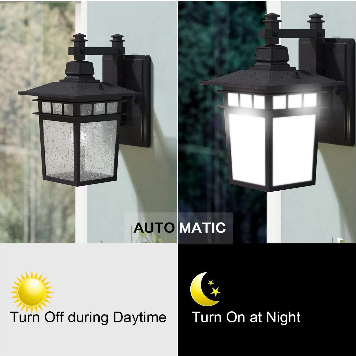 Bombillas LED Dusk to Dawn SHINE HAI A19 12W 1200LM 5000K