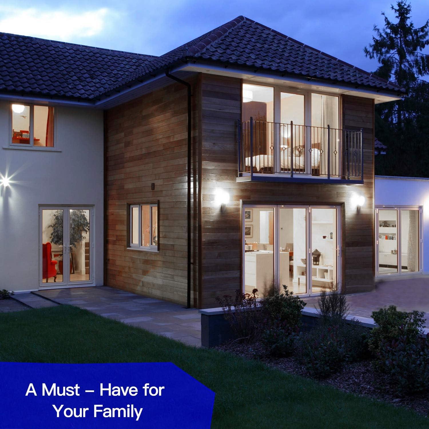 Bombillas LED Dusk to Dawn SHINE HAI A19 12W 1200LM 5000K