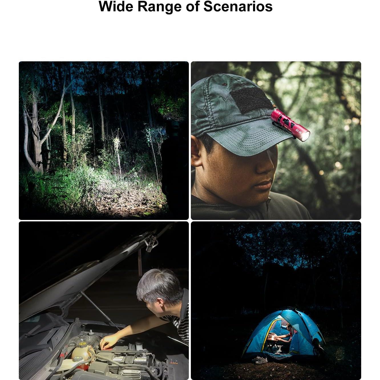 Linterna EDC LOOP GEAR SK03 1000 Lúmenes Recargable IP65