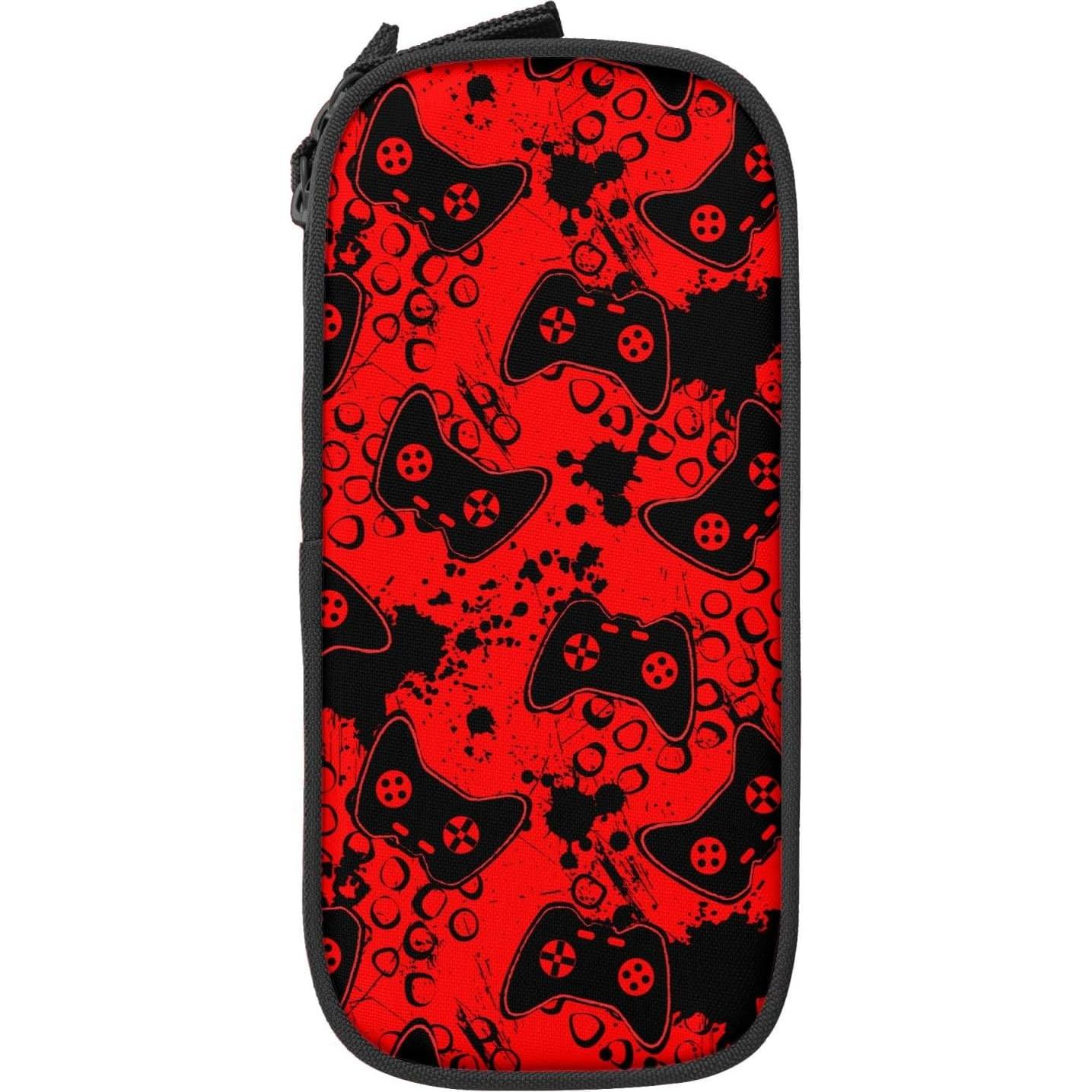 Estuche de Lápices Perinsto Gran Capacidad 21x10cm Rojo