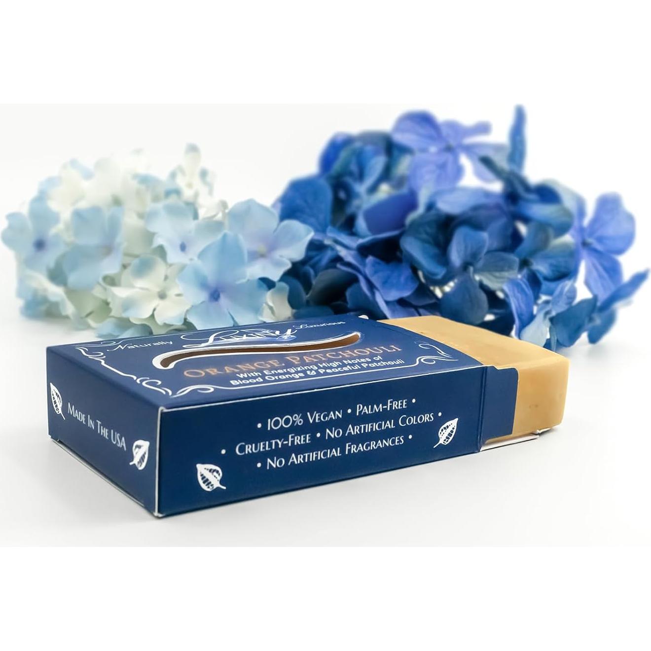 Jabón Natural Vegano Luxiny Patchouli Naranja 3x113g